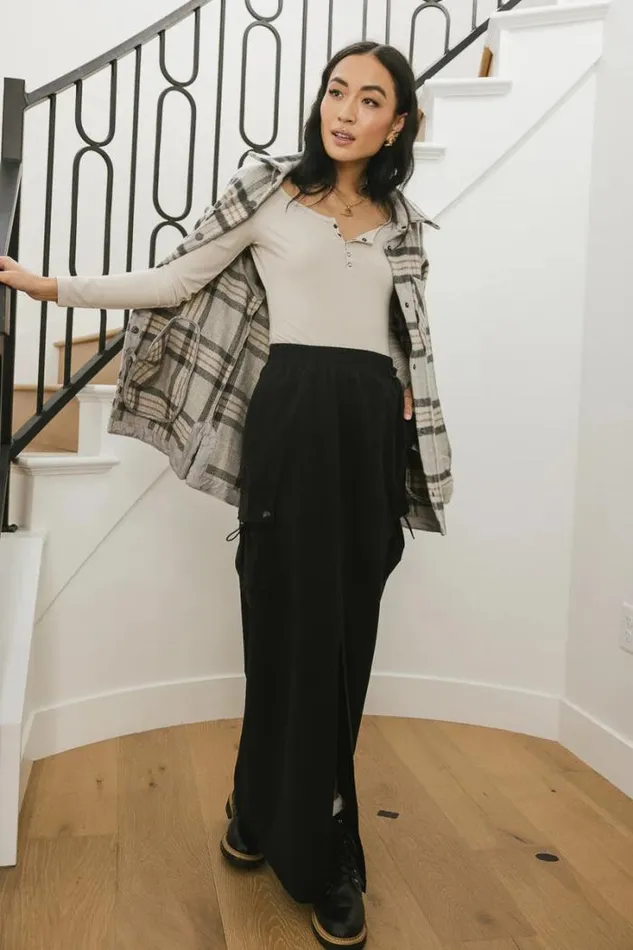 Bohme Skirts Ellie Cargo Skirt In Black Black 8211 Women