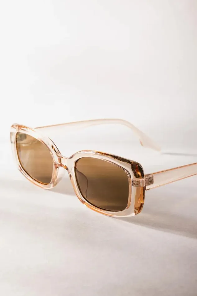 Bohme Sunglasses Kyler Sunglasses In Peach Peach 8211 Women