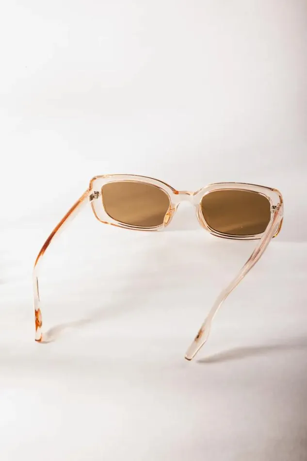 Bohme Sunglasses Kyler Sunglasses In Peach Peach 8211 Women