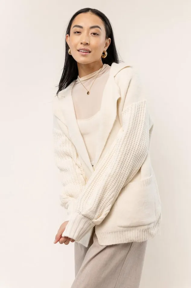 Bohme Sweaters Siv Open Front Cardigan 8211 FINAL SALE Oatmeal 8211 Women Bohme Sweaters Siv Open Front Cardigan 8211 FINAL SALE Oatmeal 8211 Women