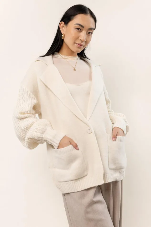 Bohme Sweaters Siv Open Front Cardigan 8211 FINAL SALE Oatmeal 8211 Women Bohme Sweaters Siv Open Front Cardigan 8211 FINAL SALE Oatmeal 8211 Women