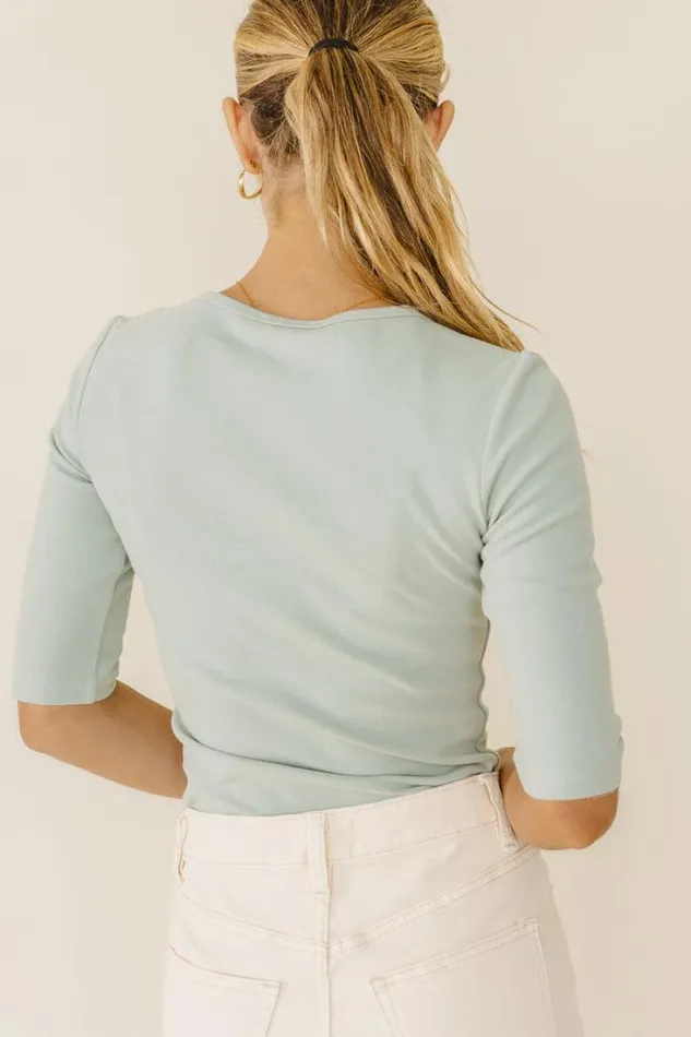 Bohme Tees and Tanks Elowen Top In Sage 8211 FINAL SALE Sage 8211 Women Bohme Tees and Tanks Elowen Top In Sage 8211 FINAL SALE Sage 8211 Women