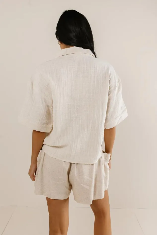 Bohme Tops Alyssa Top In Cream Cream 8211 Women Bohme Tops Alyssa Top In Cream Cream 8211 Women