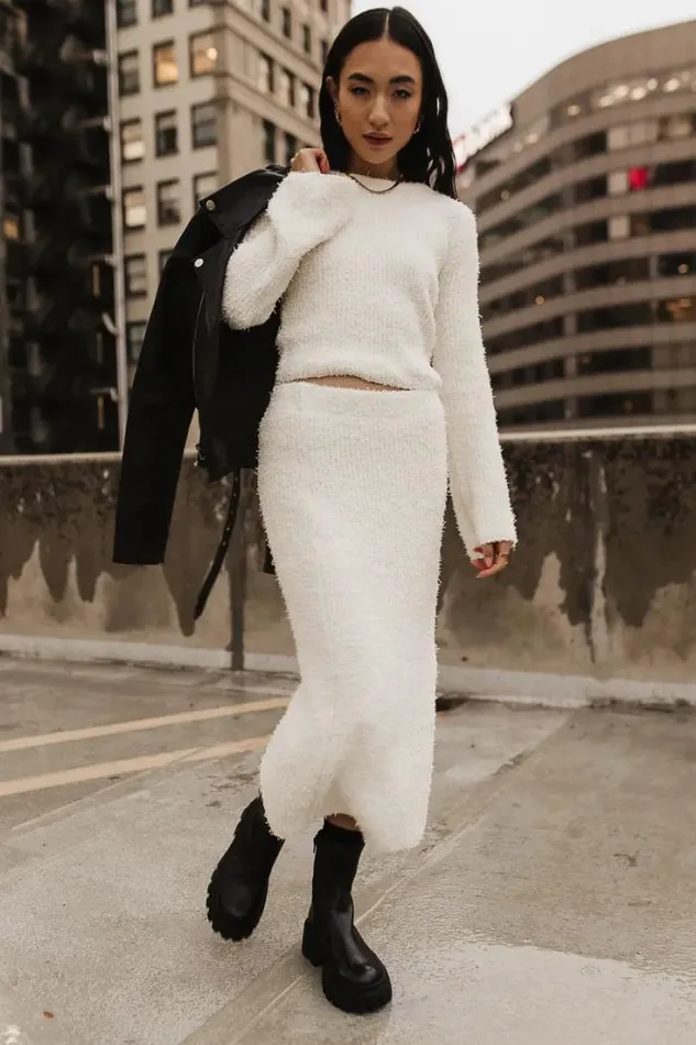 Bohme Tops Briley Fuzzy Sweater In Cream Cream 8211 Women Bohme Tops Briley Fuzzy Sweater In Cream Cream 8211 Women