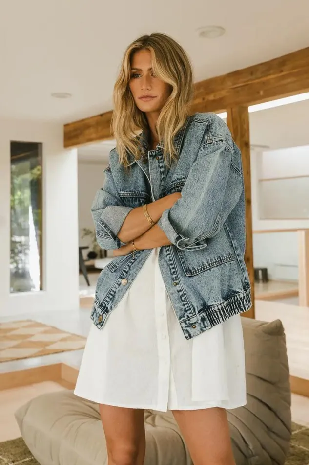 Bohme Tops Isabelle Denim Jacket Medium Wash 8211 Women Bohme Tops Isabelle Denim Jacket Medium Wash 8211 Women