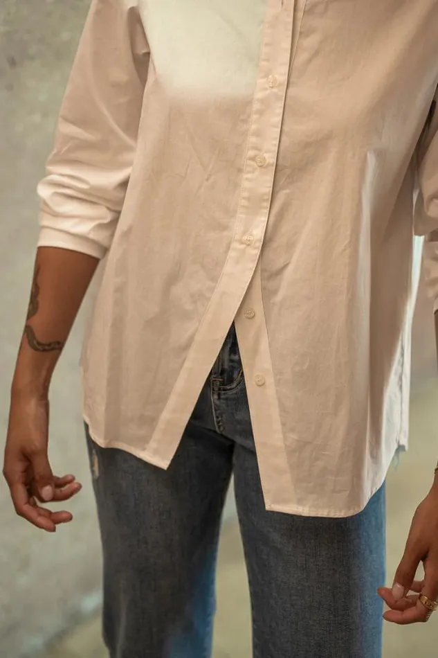 Bohme Tops Lesia Button Up 8211 FINAL SALE White 8211 Women Bohme Tops Lesia Button Up 8211 FINAL SALE White 8211 Women