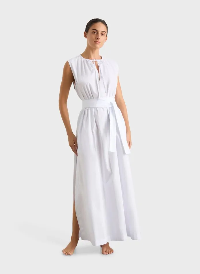 BONDI BORN Dresses Bayonne Long Dress 8211 White 8211 Women