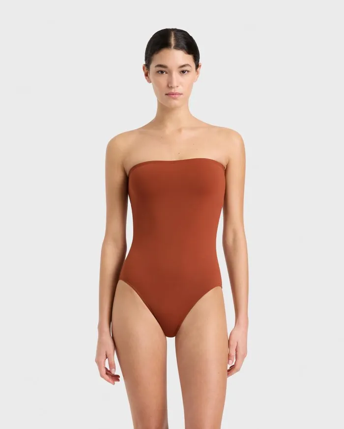 BONDI BORN One Pieces Agnes One Piece 8211 Copper 8211 Women