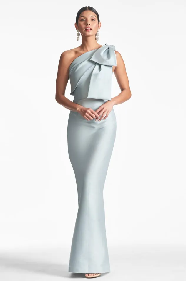 Bonnie Gown 8211 Ash Blue Women Sachin and Babi Formal