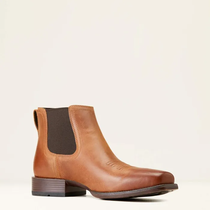 Booker Ultra Square Toe Western Boot Almond Roca Men Ariat Western Boots Booker Ultra Square Toe Western Boot Almond Roca Men Ariat Western Boots
