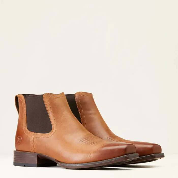 Booker Ultra Square Toe Western Boot Almond Roca Men Ariat Western Boots Booker Ultra Square Toe Western Boot Almond Roca Men Ariat Western Boots