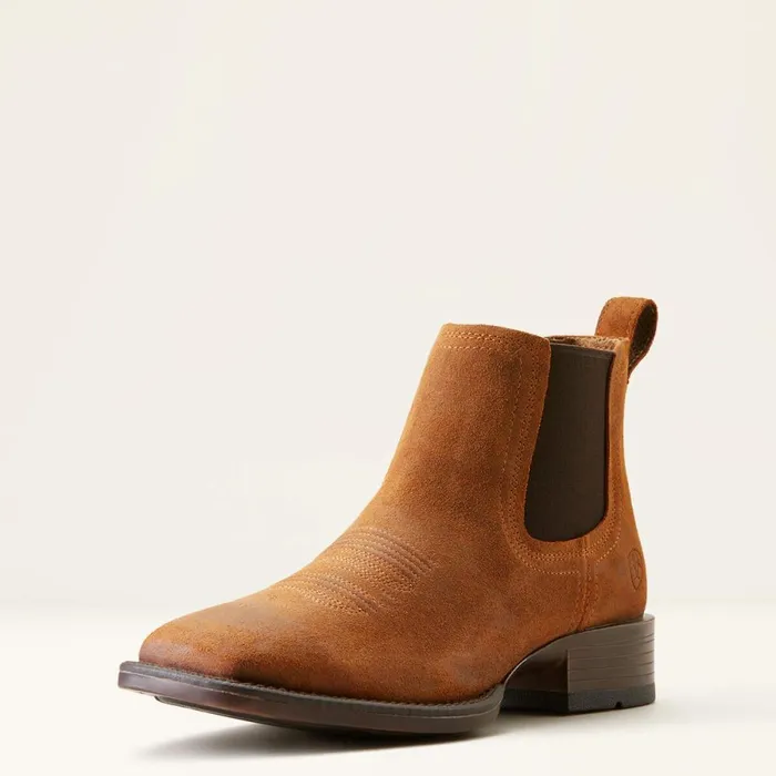 Booker Ultra Western Boot Bar Top Brown Men Ariat Western Boots