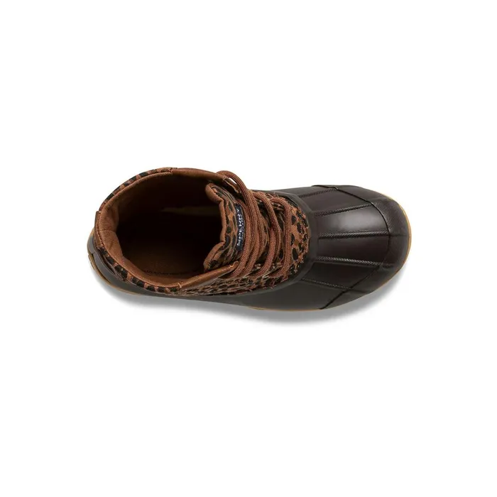 Boots Kids Sperry Big Kid039s Port Boot Tan Leopard Boots Kids Sperry Big Kid039s Port Boot Tan Leopard