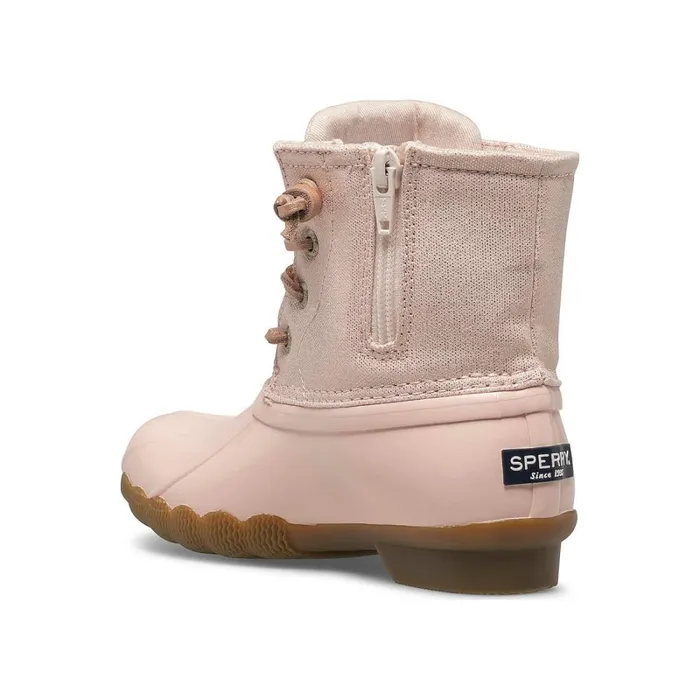 Boots Kids Sperry Big Kid039s Saltwater Sparkle Duck Boot Blush Shimmer Boots Kids Sperry Big Kid039s Saltwater Sparkle Duck Boot Blush Shimmer