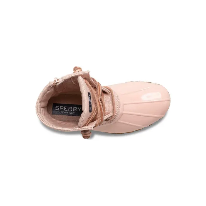 Boots Kids Sperry Big Kid039s Saltwater Sparkle Duck Boot Blush Shimmer Boots Kids Sperry Big Kid039s Saltwater Sparkle Duck Boot Blush Shimmer
