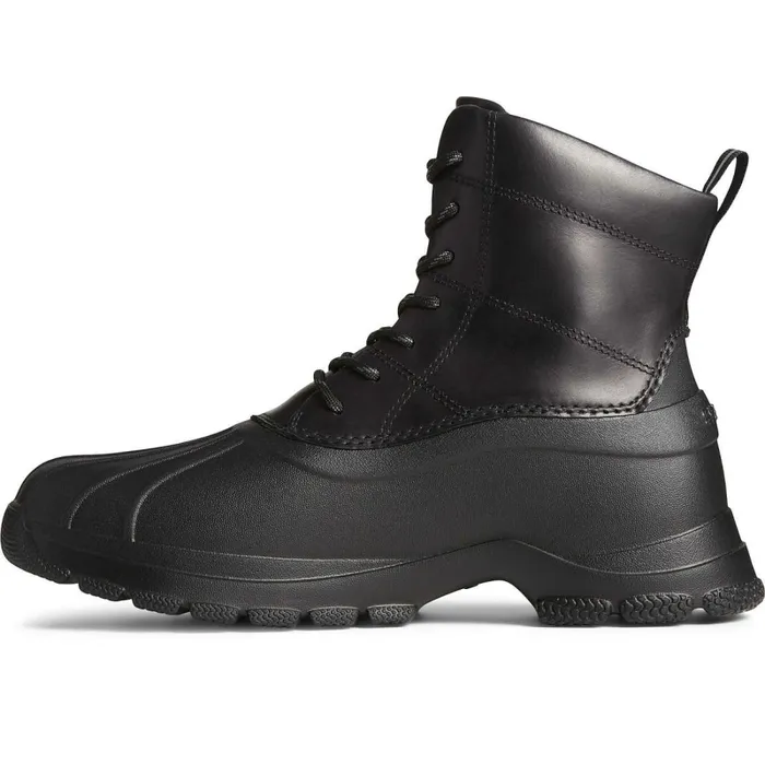 Boots Men Sperry Duck Float Lace Up Boot Black Boots Men Sperry Duck Float Lace Up Boot Black