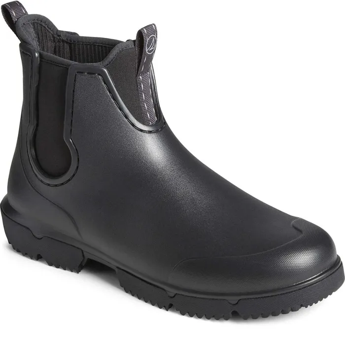 Boots Men Sperry Float Rain Boot Black Boots Men Sperry Float Rain Boot Black