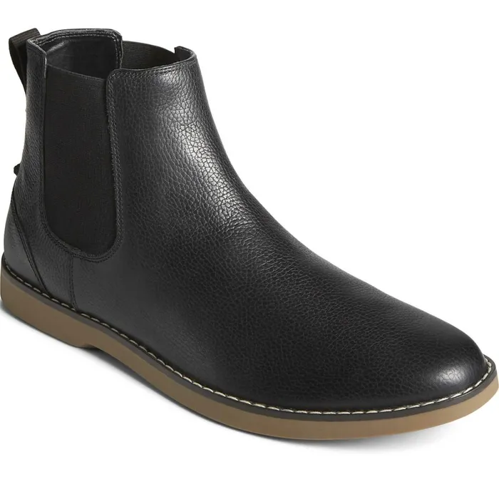 Boots Men Sperry Newman Chelsea Boot Black Boots Men Sperry Newman Chelsea Boot Black