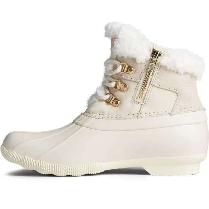 Boots Women Sperry Saltwater Alpine Leather Duck Boot Ivory Boots Women Sperry Saltwater Alpine Leather Duck Boot Ivory