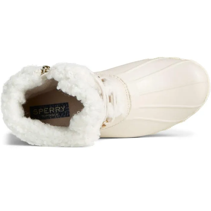 Boots Women Sperry Saltwater Alpine Leather Duck Boot Ivory Boots Women Sperry Saltwater Alpine Leather Duck Boot Ivory