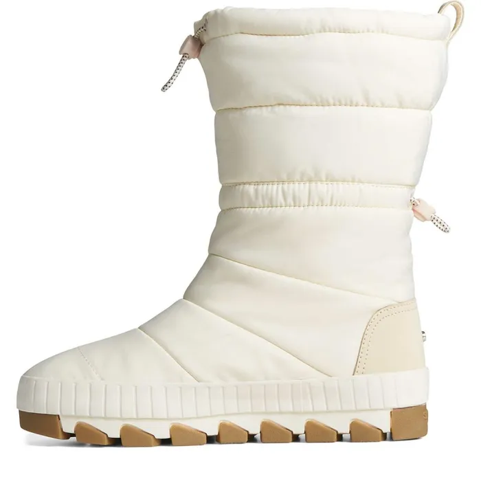 Boots Women Sperry Seacycled Torrent Fold Down Boot Ivory Boots Women Sperry Seacycled Torrent Fold Down Boot Ivory