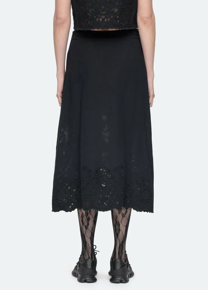 Bottoms Women Sea New York Baylin Skirt Black