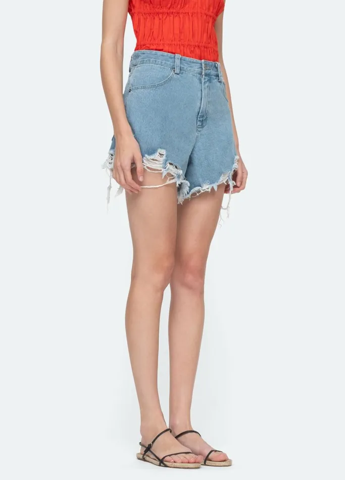 Bottoms Women Sea New York Oona Shorts Blue