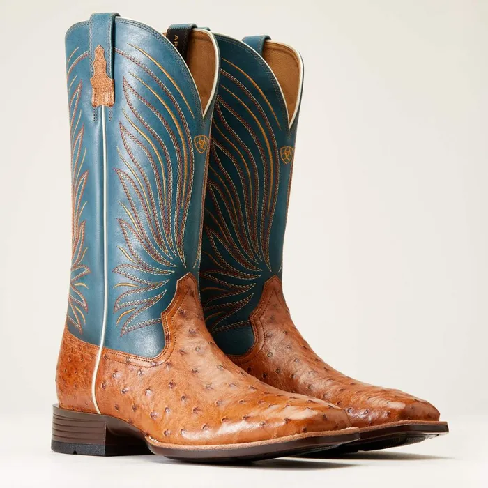 Brandin039 Ultra Western Boot Antique Tan Full Quill Ostrich Men Ariat Western Boots Brandin039 Ultra Western Boot Antique Tan Full Quill Ostrich Men Ariat Western Boots