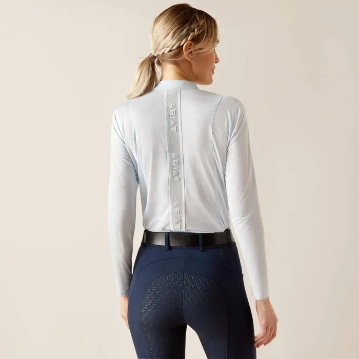Breathe 14 Zip Baselayer Skyride Women Ariat TShirts and Tops Breathe 14 Zip Baselayer Skyride Women Ariat TShirts and Tops