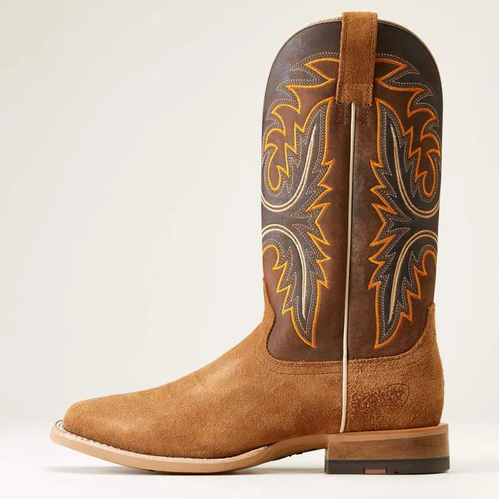 Brushrider Western Boot Suntan Roughout Men Ariat Western Boots Brushrider Western Boot Suntan Roughout Men Ariat Western Boots