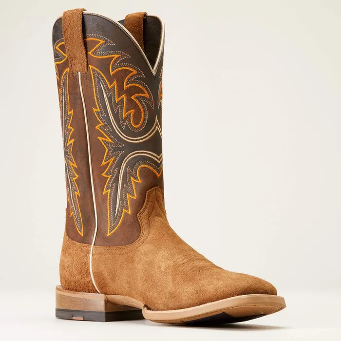 Brushrider Western Boot Suntan Roughout Men Ariat Western Boots Brushrider Western Boot Suntan Roughout Men Ariat Western Boots