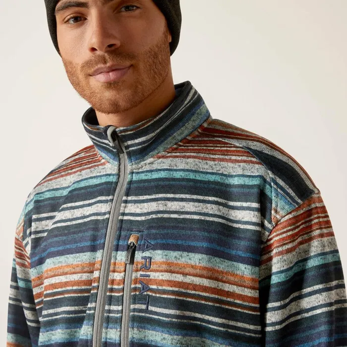 Caldwell Full Zip Jetty Gray Heather Men Ariat Sweatshirts and Hoodies Caldwell Full Zip Jetty Gray Heather Men Ariat Sweatshirts and Hoodies