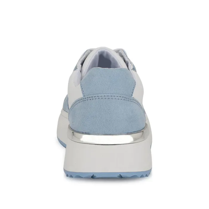 Calpha Laceup Sneakers Whitelight Blue Women Nine West Sneakers Calpha Laceup Sneakers Whitelight Blue Women Nine West Sneakers