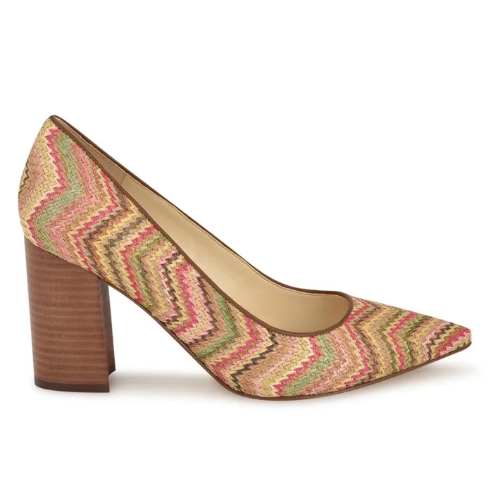 Cara Dress Pumps Toasted Rose Patent Women Nine West Pumps