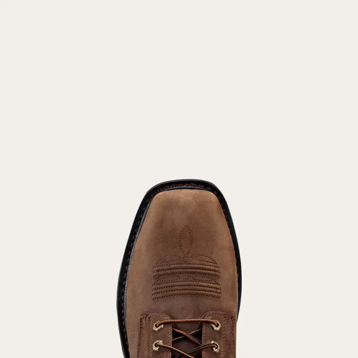 Cascade 8034 Wide Square Toe Work Boot Alamo Brown Men Ariat Work Boots Cascade 8034 Wide Square Toe Work Boot Alamo Brown Men Ariat Work Boots