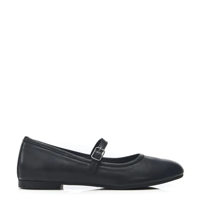 Casual Shoes Women Moda In Pelle Bsoleful BBallet Black Leather