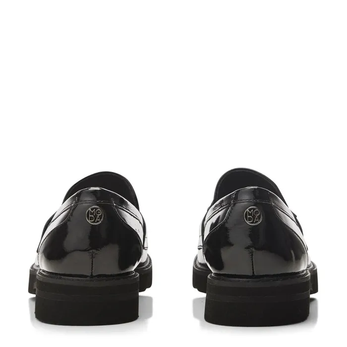 Casual Shoes Women Moda In Pelle Eirene Black Patent Leather