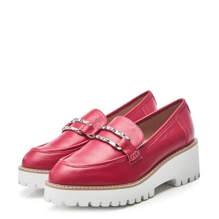 Casual Shoes Women Moda In Pelle Faythe Raspberry Leather