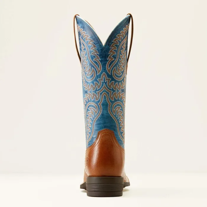 Cattle Caite Stretchfit Western Boot Roasted Peanutregatta Blue Women Ariat Western Boots Cattle Caite Stretchfit Western Boot Roasted Peanutregatta Blue Women Ariat Western Boots