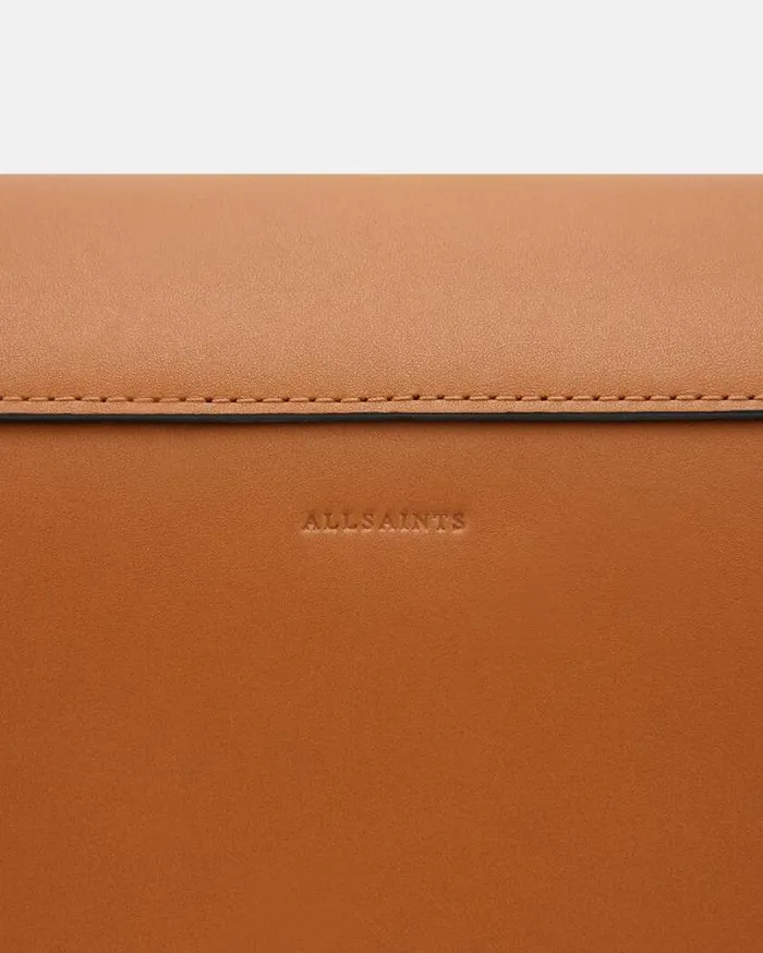 Celeste Leather Crossbody Bag Desert Tan Women AllSaints Handbags and Wallets Celeste Leather Crossbody Bag Desert Tan Women AllSaints Handbags and Wallets