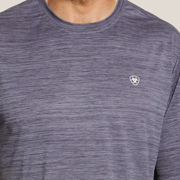 Charger Basic TShirt Graystone Men Ariat TShirts and Polos Charger Basic TShirt Graystone Men Ariat TShirts and Polos