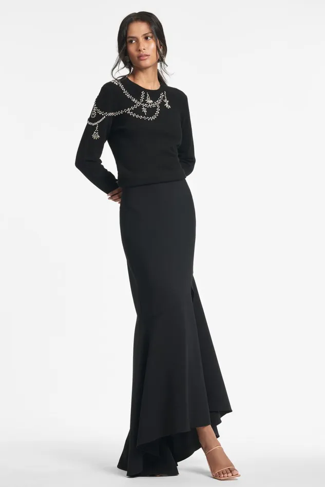 Charmaine Knit 8211 Black Women Sachin and Babi Knits