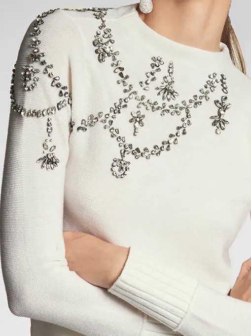 Charmaine Knit 8211 Ivory Women Sachin and Babi Knits