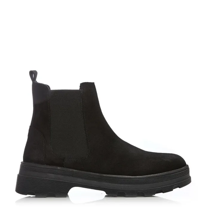 Chelsea Boots Women Moda In Pelle Bsoleful B Arctic Black Suede