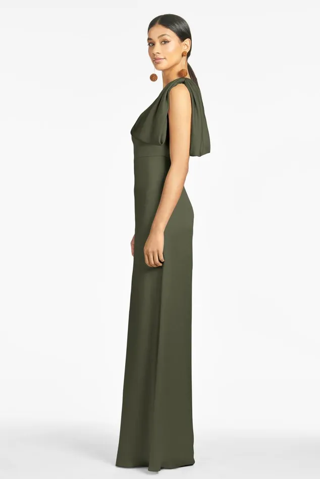 Chelsea Gown 8211 Moss Green Women Sachin and Babi Formal