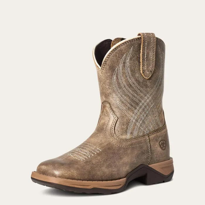 Child Anthem Western Boot Brown Bomber Kids Ariat Big Kids039 Footwear