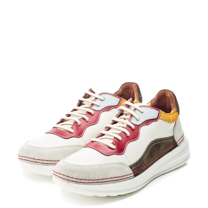 Chunky Trainers Women Moda In Pelle Shoon Sh Dines Multi Leather