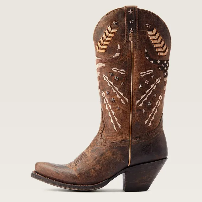Circuit Americana Western Boot Rhino Tan Women Ariat Western Boots Circuit Americana Western Boot Rhino Tan Women Ariat Western Boots