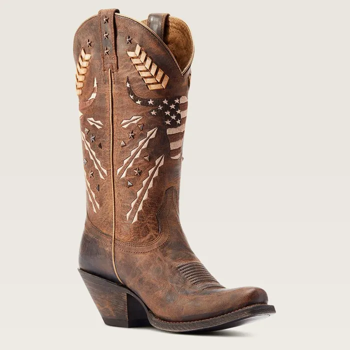 Circuit Americana Western Boot Rhino Tan Women Ariat Western Boots Circuit Americana Western Boot Rhino Tan Women Ariat Western Boots