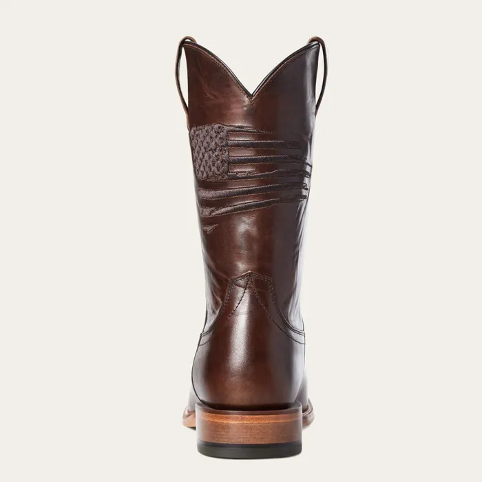 Circuit Patriot Square Toe Western Boot Bar Top Brown Men Ariat Western Boots Circuit Patriot Square Toe Western Boot Bar Top Brown Men Ariat Western Boots
